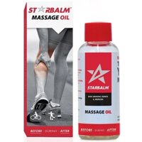 Dầu xoa bóp Starbalm masage oil 50ml giúp giảm đau nhức, lưu thông máu