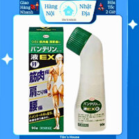 Dầu xoa bóp xương khớp Banterin Kowa EX Nhật Bản hỗ trợ giảm các cơn đau xương khớp 90g