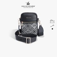 David Jones Paris 2024 Spring Summe Bộ sưu tập mới dành cho nữ Thiết kế Túi đựng điện thoại di động Túi đeo chéo Nylon chất lượng cao