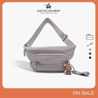 David Jones Paris 2024 Xuân Hè Bộ Sưu Tập Mới Thiết Kế Nữ Đeo Vai Túi Nylon Chất Lượng Cao & PU Mềm Giả Da