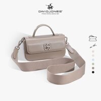 David Jones Paris 2025 Xuân Hè Bộ Sưu Tập Mới Thiết Kế Nữ Đeo Ngang Túi Da pu Nữ Mềm Mại Và Mềm Mại