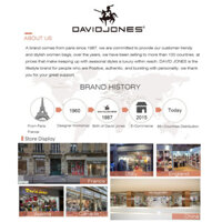 David Jones Paris 2025 Xuân Hè Bộ Sưu Tập Mới Thiết Kế Nữ Đeo Vai Túi Da pu Nữ Mềm Mại Và Mềm Mại