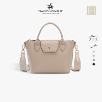 David Jones Paris 2025 Xuân Hè Bộ Sưu Tập Mới Thiết Kế Nữ Kích Thước Nhỏ Top-Handle Túi Da pu Nữ Mềm Mại Và Mềm Mại