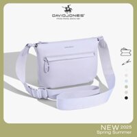 David Jones Paris 2025 Xuân Hè Bộ Sưu Tập Mới Thiết Kế Túi Đeo Ngang Nữ Da Pu Nữ Mềm Mại Và Mỏng Túi