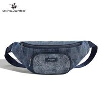 David Jones Paris Túi bao tử vải Pouch Túi đeo hông cho nam giới Túi đeo hông Túi đeo hông cho nữ