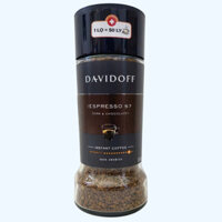DAVIDOFF -- Lọ ESPRESSO 100gr -- CÀ PHÊ HÒA TAN ARABICA NGUYÊN CHẤT SX ĐỨC Espresso 57