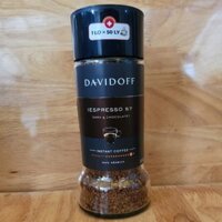 DAVIDOFF [Lọ ESPRESSO 100gr] CÀ PHÊ ĐỨC HÒA TAN ARABICA NGUYÊN CHẤT [GERMANY] Espresso 57 Dark & Chocolatey Instant Coff