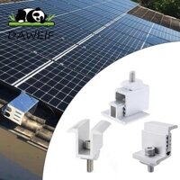 Daweif 4 Tấm Năng Lượng Mặt Trời Gắn Z Chân Đế Nhôm Đa Năng Quang Điện Hỗ Trợ