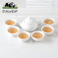 Daweif 6 / 7 Cái / bộ Ấm Trà Trung Quốc và Bộ Cốc Cổ Điển Bền Đẹp Văn Phòng / Nhà