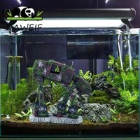 Daweif Autobot Robot Hình Chó Đồ Trang Trí Giả Cao Tượng Thú Cưng Máy Trang Trí Theo Chủ Đề