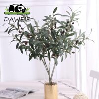 Daweif Cây ô liu giả Nhà hàng khách sạn sắp xếp hoa xanh
