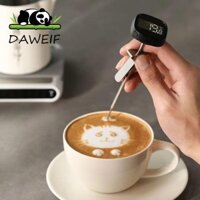 Daweif Đọc tức thì Nhiệt kế kỹ thuật số Dụng cụ đo lường nhà bếp điện tử Bình tạo bọt sữa