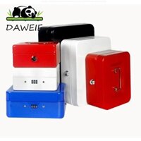 DAWEIF Dụng cụ sắp xếp tiết kiệm tiền DAWEIF có khóa kết hợp Ngôi nhà bền bỉ