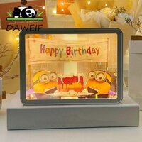 Daweif LED Gương Tranh Đèn Ngủ USB Điện Tủ Tivi Trang Trí Nhà