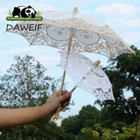 Daweif Prop Umbrella Cô dâu trắng