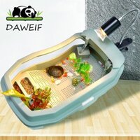 Daweif Rùa Bể Cá Dễ Thay Đổi Nước Bơi Bask Crayfish Bò Sát Nhỏ