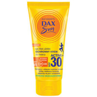 Dax Sun SPF30 Active+ Ultra Lekki Ochronny Krem Do Twarzy
