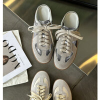 Daxingzhe Bên Trong Tăng Chiều Cao Bên Ngoài Mặc Nửa Dép Nữ Đức Giày Tập Slip On Lười Ngón Chân-Bao