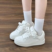 DAXINGZHE cặp đôi trong khuôn viên Giày bánh mì màu phù hợp với giày thể thao nữ Giày thể thao thường ngày