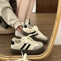 Daxingzhe Đức Giày Tập Luyện Nữ Đế Dày Giày Trắng Forrest Gump Giày Thể Thao Thông Thường
