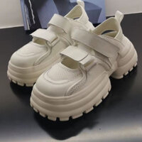 Daxingzhe Giày Thể Thao Cũ Velcro Giày Sandal Đế Dày Nhẹ Nữ Mặc Ngoài