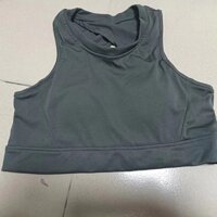 Daxingzhe Kim Cương Giọt Nước Lưng Đẹp Nửa Viền Ngực Áo Vest Thể Thao Có Miếng Dán Ngực Thực Sự Đẹp