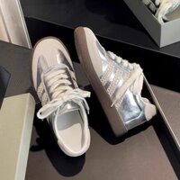 Daxingzhe Mũi Tròn Đức Giày Tập Luyện Nữ Thể Thao Forrest Gump Giày Ren-Up Giày Sneaker