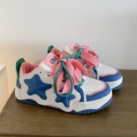 Daxingzhe Sweet Girl Star Giày thể thao nữ Giày bánh mì thông thường