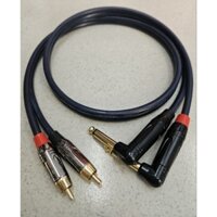 Dây  2 đầu  6 ly cong ra 2 đầu  Av chân  đồng  loại  tốt