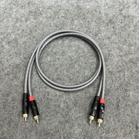 Dây 2 Đầu AV Bãi Nhật Proterial - Jack Hitachi Kim Cương - Bản Dây Xám