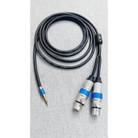 Dây 2 Đầu Canon Cái Ra Jack 3.5mm - Dây cáp chuyển 2 đầu jack Canon ra 1 đầu 3.5 ly chống nhiễu - Dây Sommer