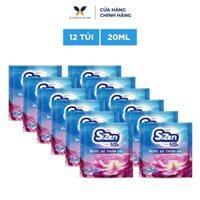 Dây 24 gói nước xả thơm vải Sizen hương nước hoa 20 ml