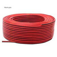 Dây 2Pin 100M 22AWG 12V / 24V Dây Nối Dài Màu Đỏ Và Đen 2 Dây Dây Đồng Đóng Hộp Dây Đèn LED Thanh Nguồn