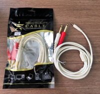 Dây 3.5 ly ra 2 đầu 6.5 ly đực Jstar 1.8m