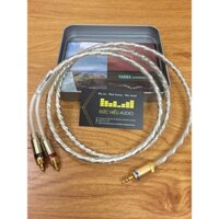 Dây 3.5 ra 2 AV Yarbo dài 1.5M