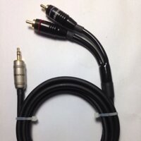 Dây 3.5 ra 2 đầu bông sen ( cable made in japan )