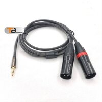 Dây 3.5 Ra 2 Đầu Canon Đực chính hãng Soundline