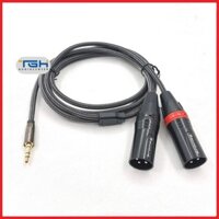 Dây 3.5 Ra 2 Đầu Canon Đực chính hãng Soundline. Giá 1 sợi.