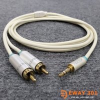 Dây 3.5mm Ra 2 AV Audio HOLTEK Âm Thanh Cực Hay Chống Nhiễu Tốt - Dài 1,5m, 2m, 3m, 5m