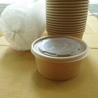 Dây 50 Bát Tô Giấy Đựng Phở Canh 1000ml