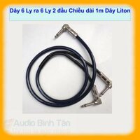Dây 6 ly ra 2 đầu 6 ly Cong 1met