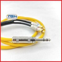 Dây 6 Ly Stereo Ra 2 AV , RCA , Hoa Sen