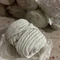 Dây Amiang tròn 10mm dạng xoắn bông chịu nhiệt (Bán theo cuộn)