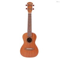 Dây ammoon Ván ép Bộ chỉnh sửa dự phòng Chọn Mahogany Uke TTmusic cho bộ dụng cụ Dây đeo túi làm sạch Gig 23 [Đàn ukulele Celluloid với] Vải Capo Ukelele 17 Inch Bộ kẹp âm thanh 5 chiếc