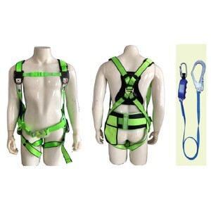 Dây an toàn Hàn Quốc Sseda toàn thân 2 móc nhôm SAH-1024-3