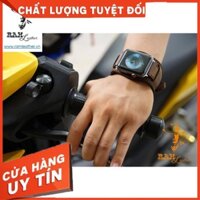 DÂY APPLE WATCH DA BÒ NÂU ĐẤT KÈM BUNDSTRAP B2 CHỐNG MỒ HÔI CHO APPLE WATCH- ĐỦ SIZE APPLE WATCH 38/40/42/44 +