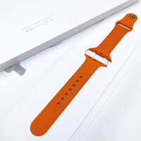 Dây Apple Watch Hermès 42mm Orange Sport