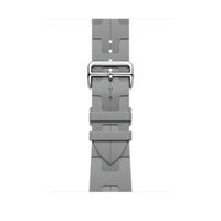 Dây Apple Watch Hermès 46mm Kilim Single Tour - Gris