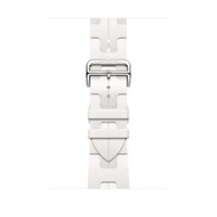 Dây Apple Watch Hermès 46mm Kilim Single Tour - Blanc