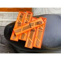 Dây applewatch da lộn màu nâu da bò